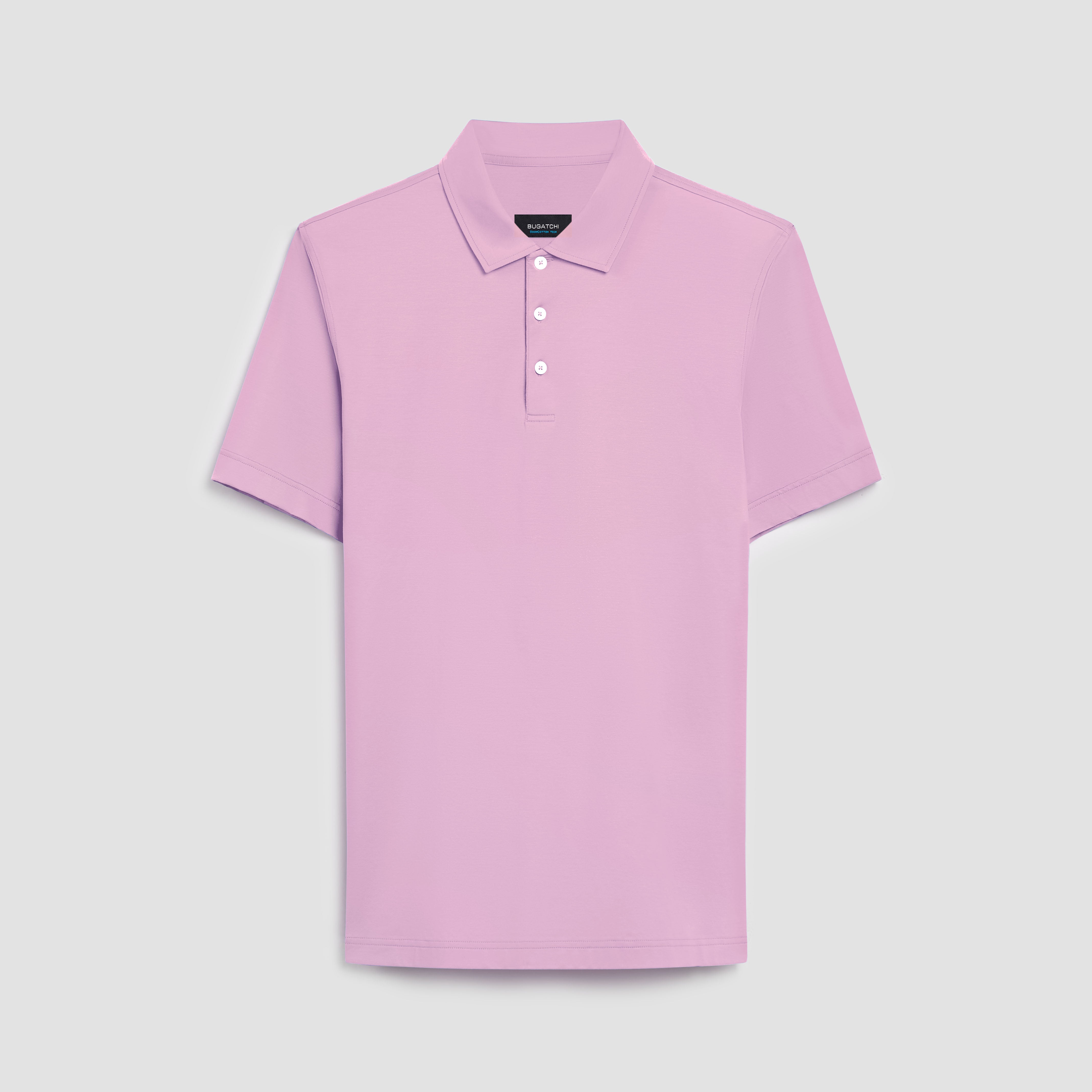 Victor Solid OoohCotton Polo – BUGATCHI