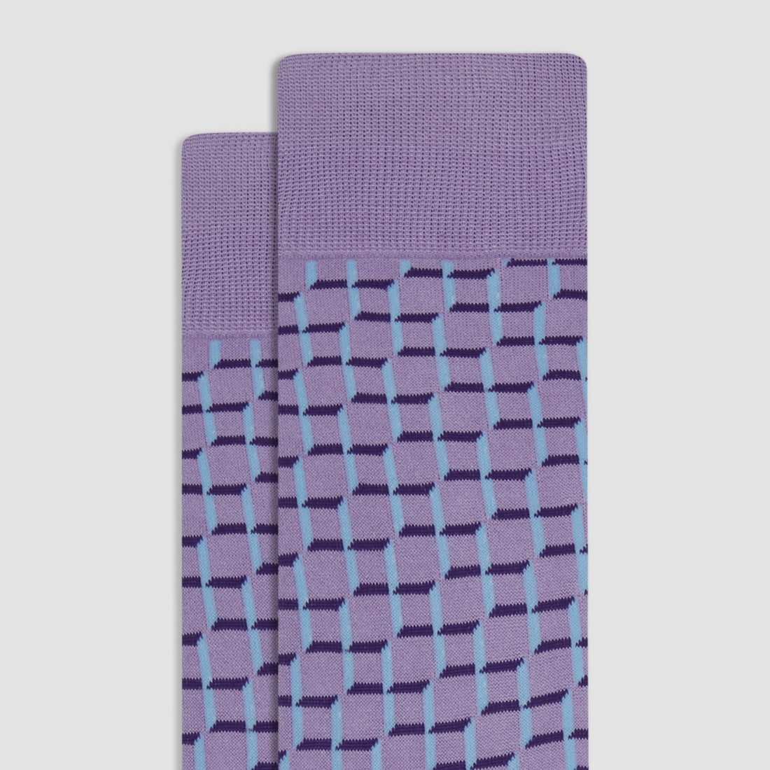 Geometric Mid-Calf Socks