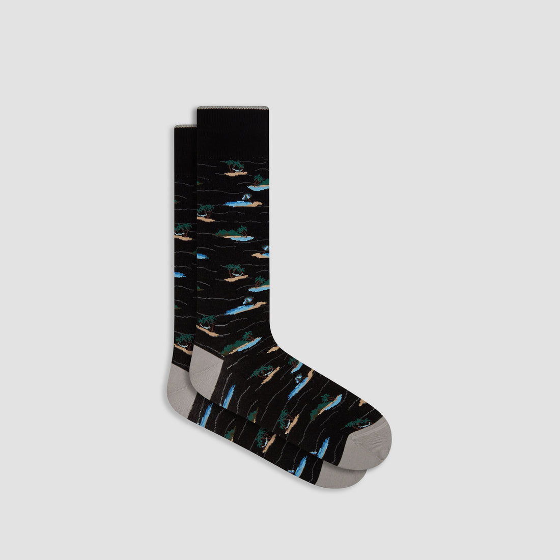 Tiny Island Mid-Calf Socks