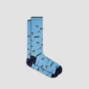 Tiny Island Mid-Calf Socks