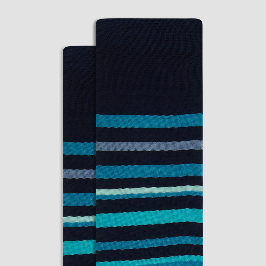 Striped Mid-Calf Socks