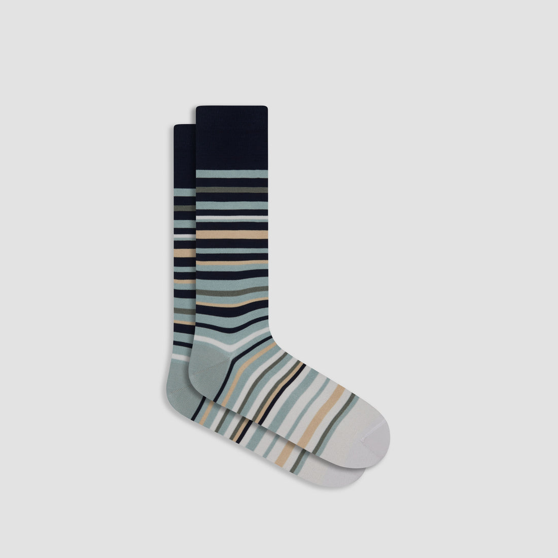 Striped Mid-Calf Socks