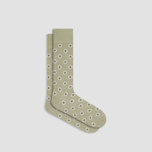 Coin Dot Mid-Calf Socks