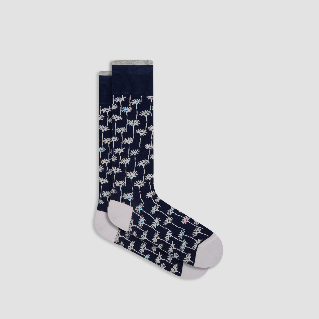 Floral Mid-Calf Socks