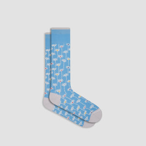 Floral Mid-Calf Socks