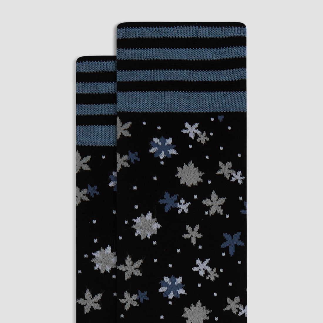 Abstract Mid-Calf Socks