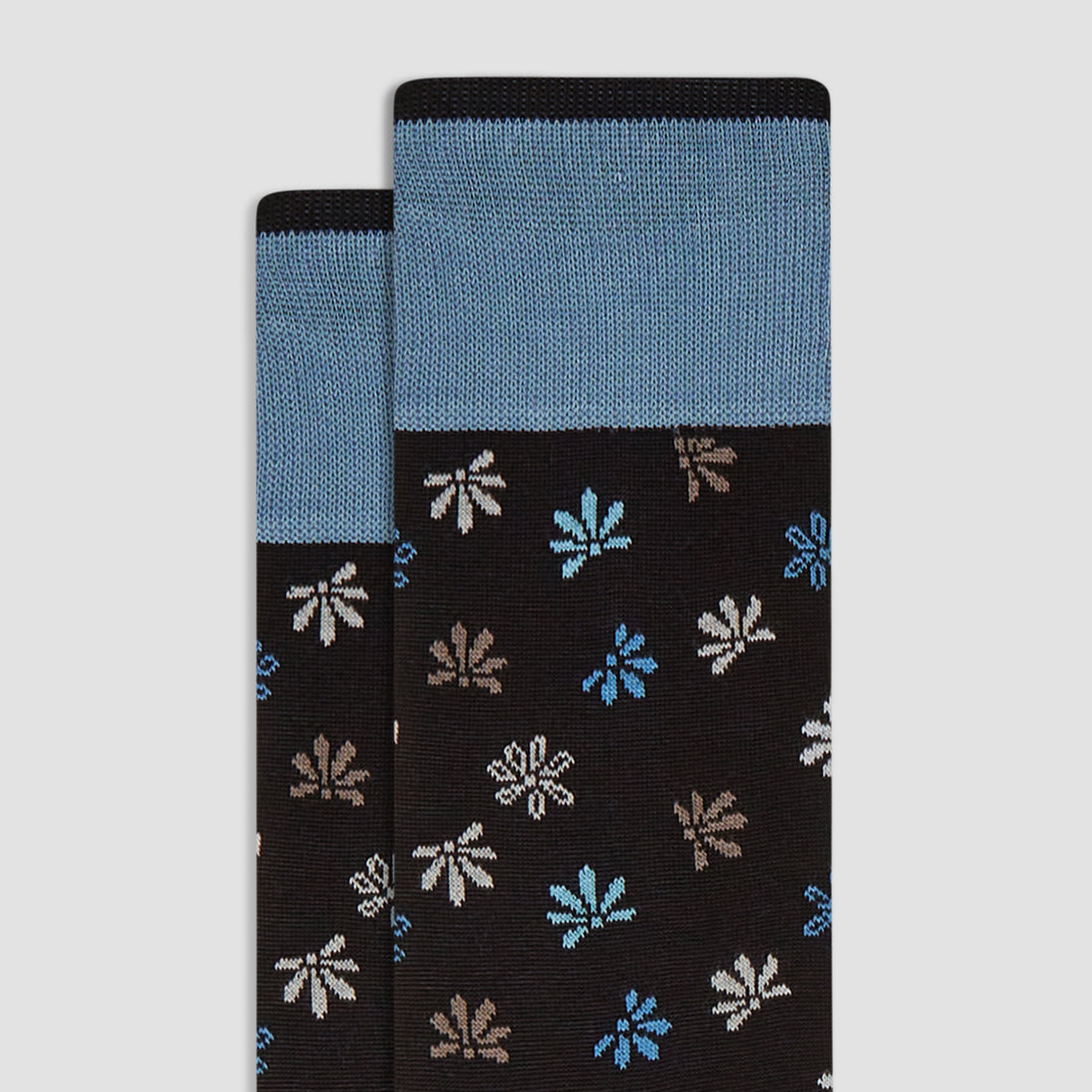 Abstract Mid-Calf Socks