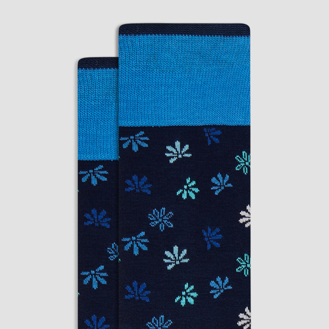 Abstract Mid-Calf Socks