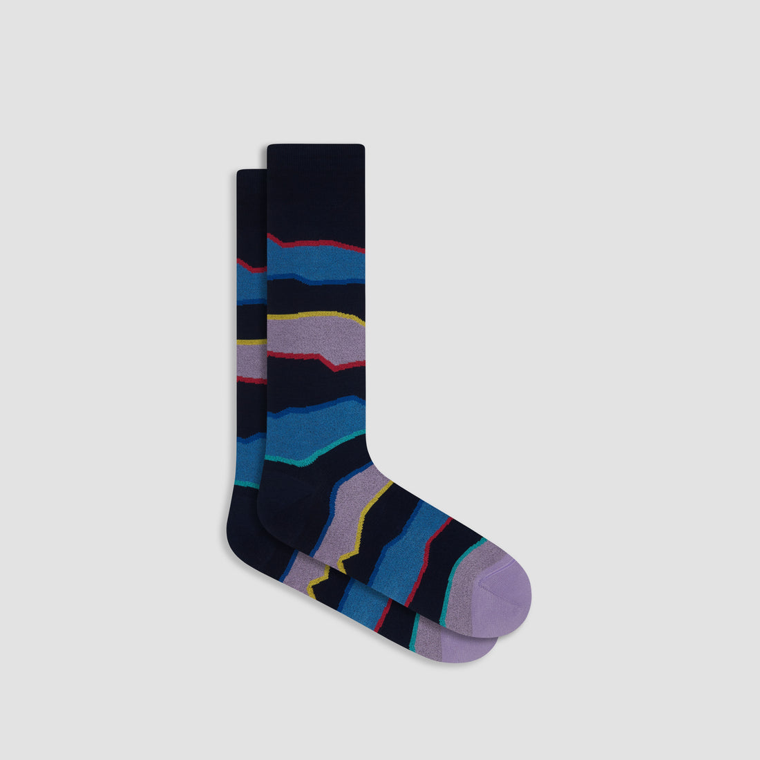 Color Block Mid-Calf Socks