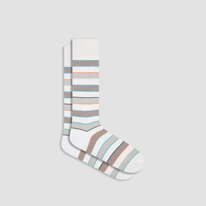 Striped Mid-Calf Socks