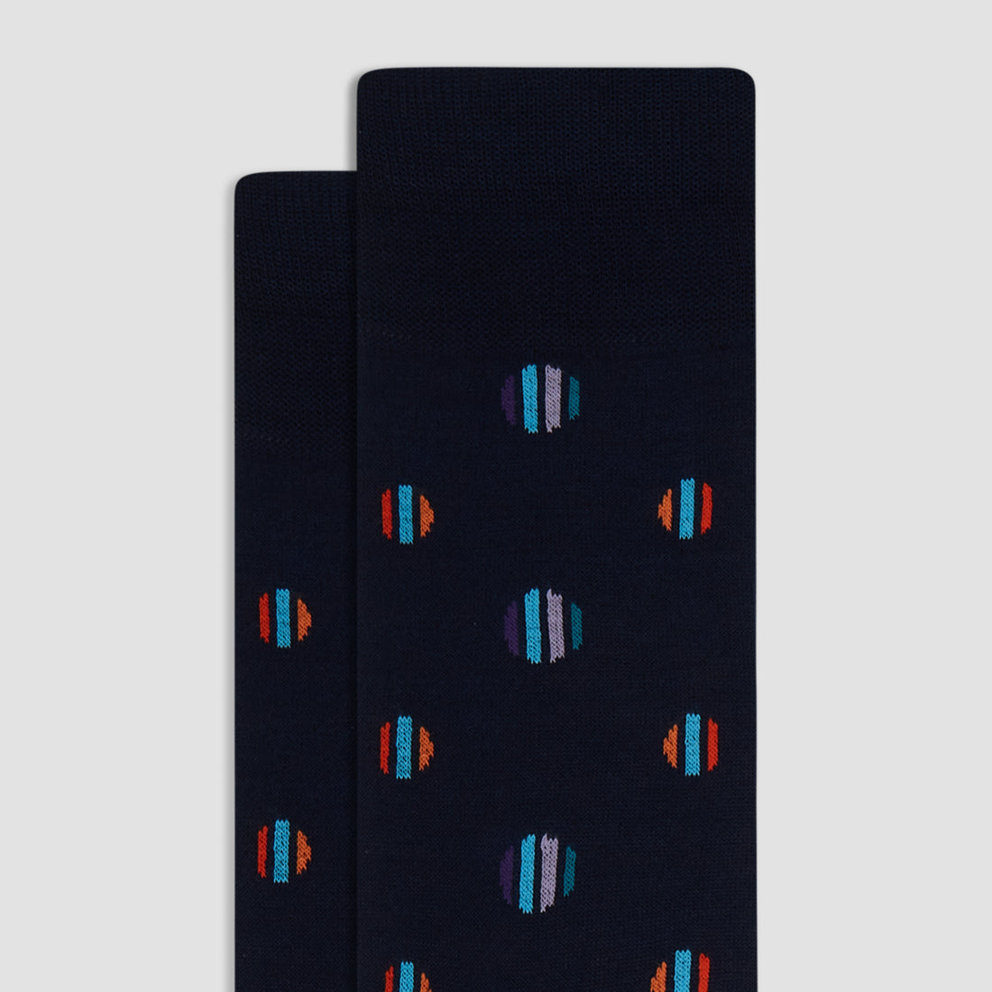 Abstract Mid-Calf Socks