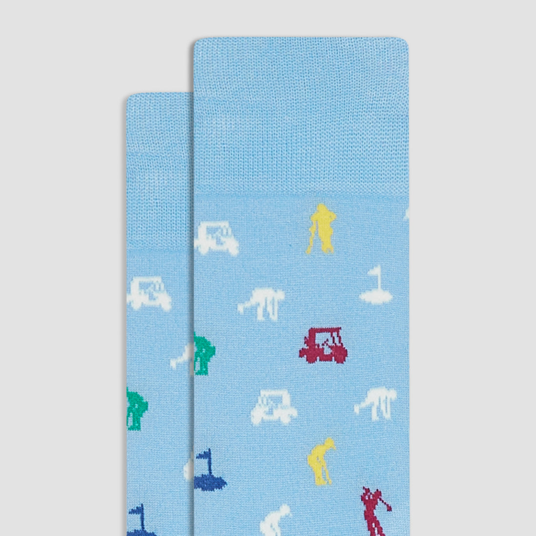 Golf Course Mid-Calf Socks