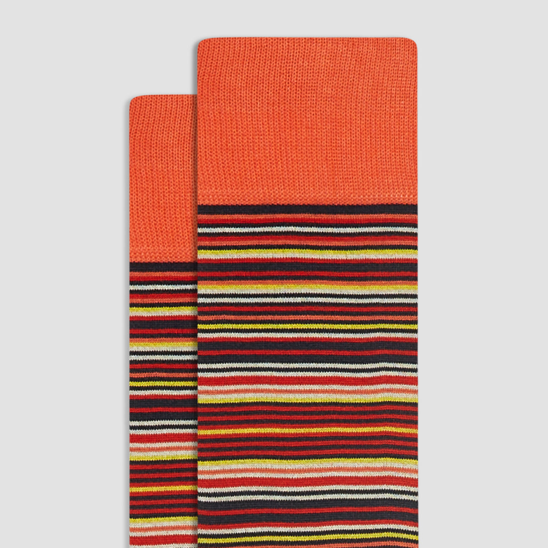 Striped Mid-Calf Socks