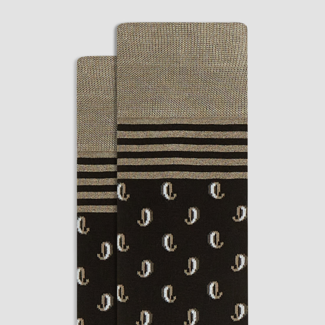 Paisley Mid-Calf Socks