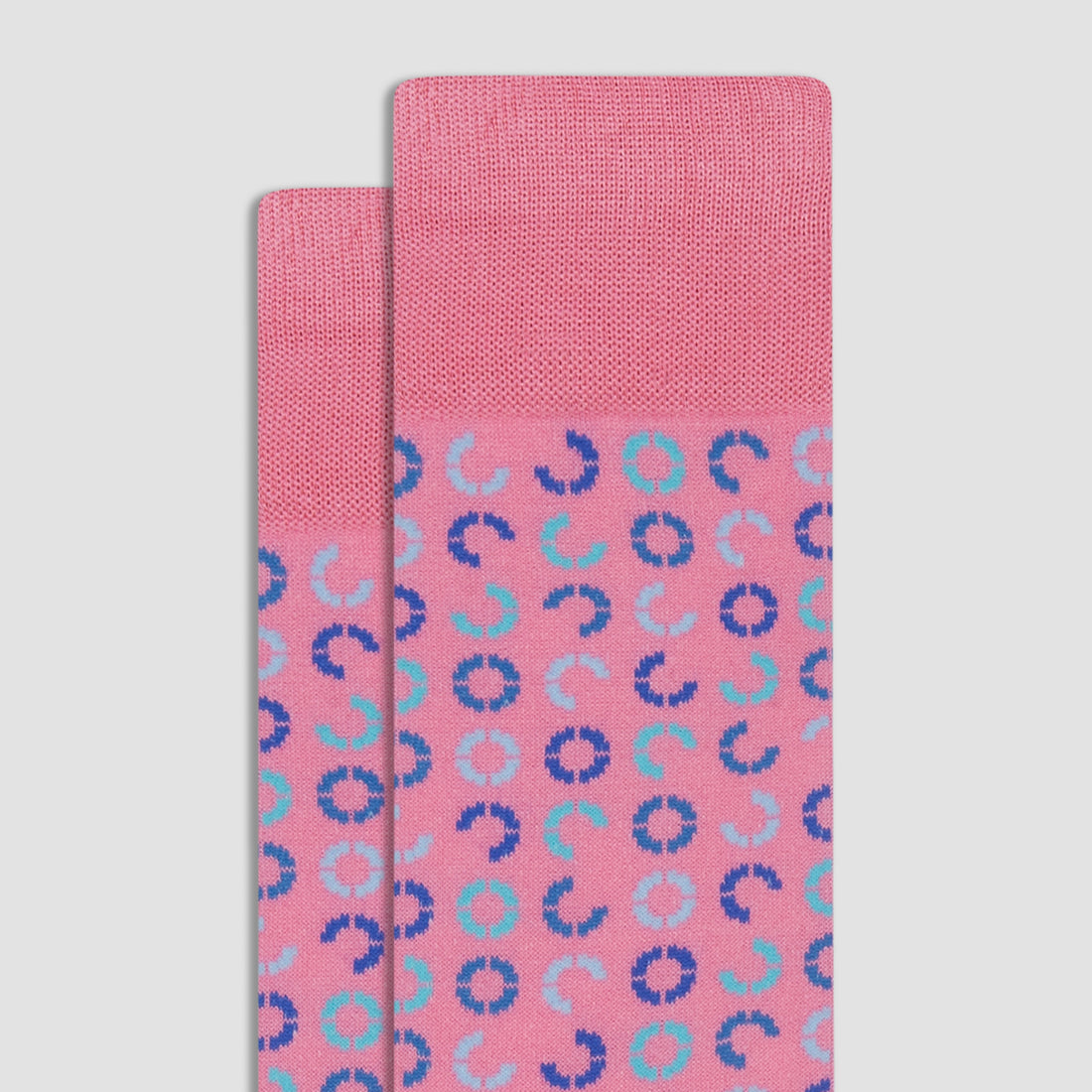 Geometric Mid-Calf Socks