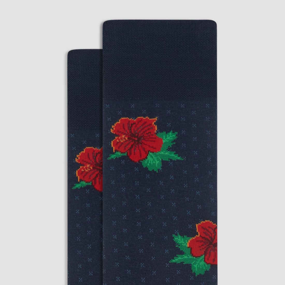 Floral Mid-Calf Socks