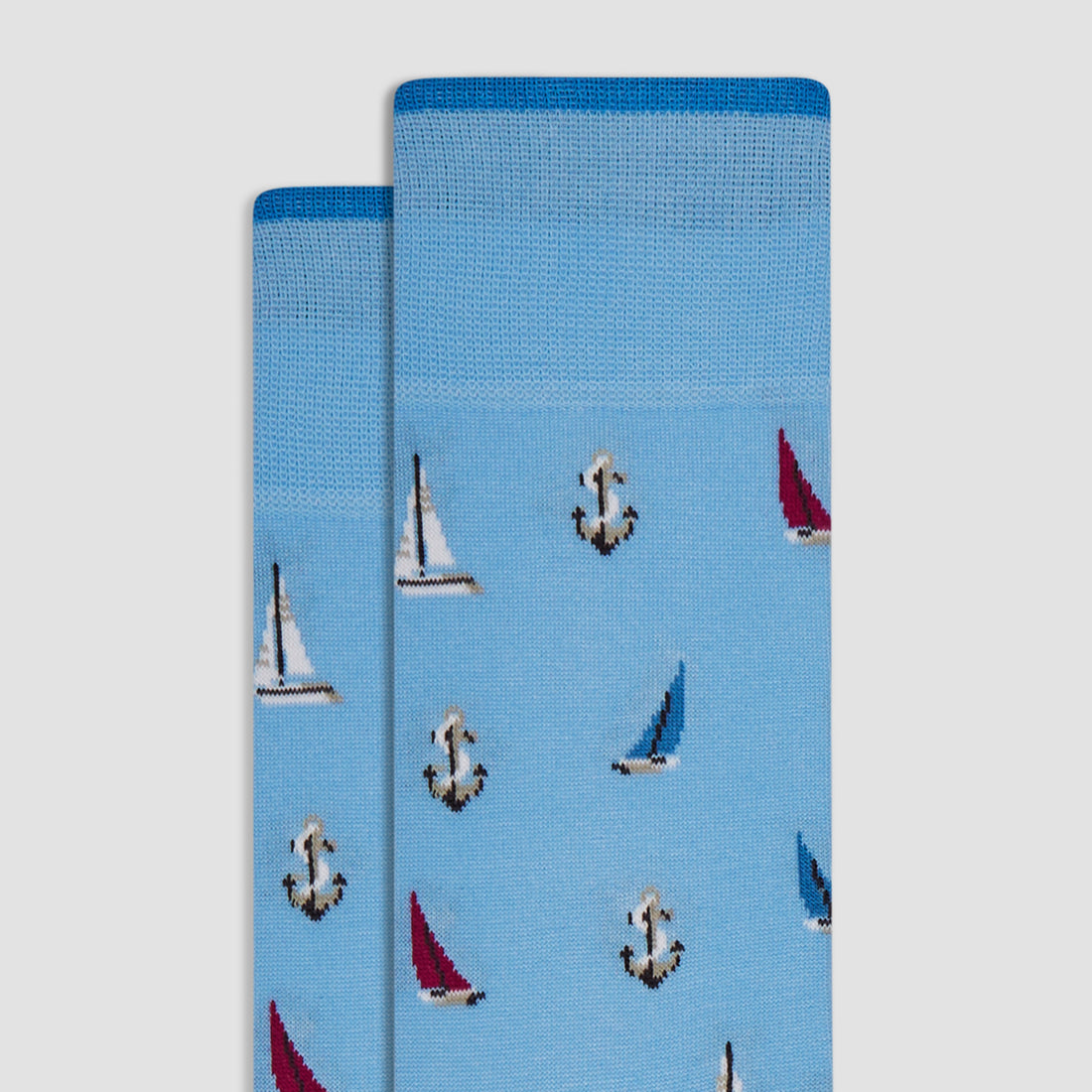 Nautical Mid-Calf Socks