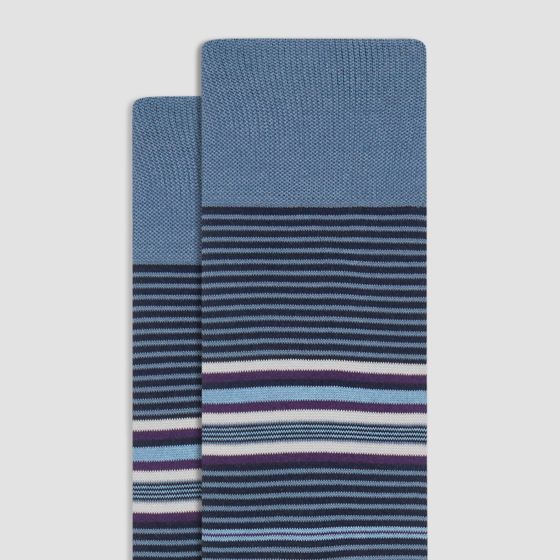 Striped Mid-Calf Socks