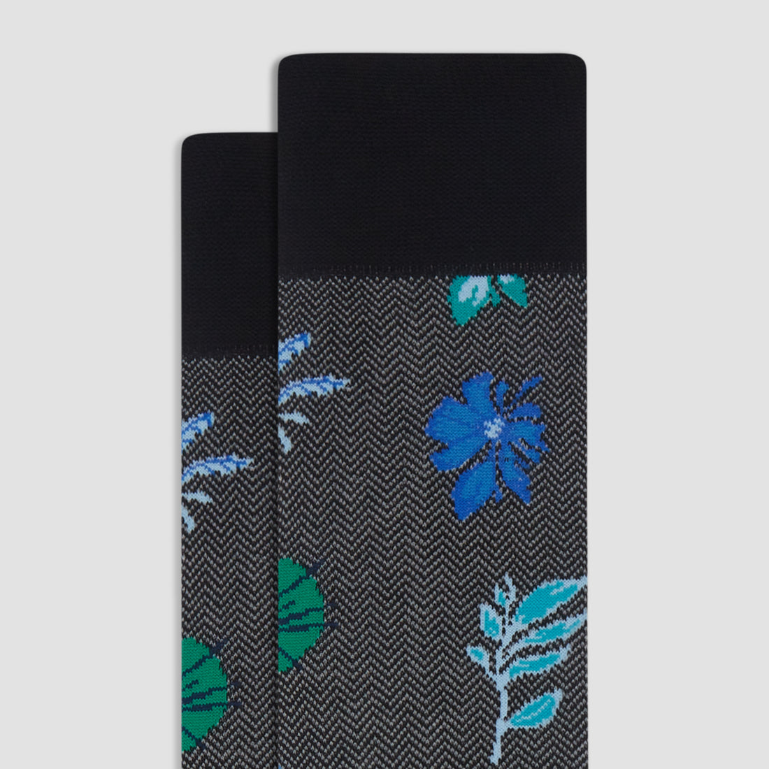 Floral Mid-Calf Socks