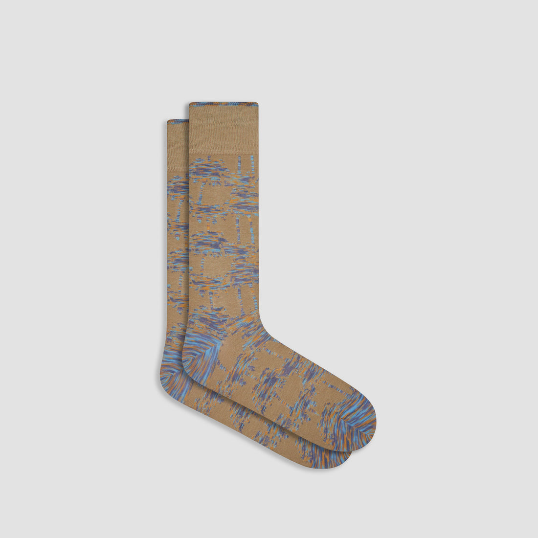 Abstract Mid-Calf Socks