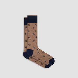 Abstract Mid-Calf Socks