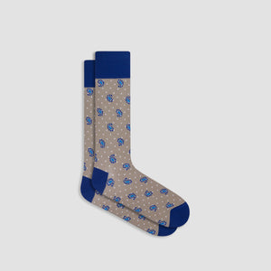 Paisley Mid-Calf Socks