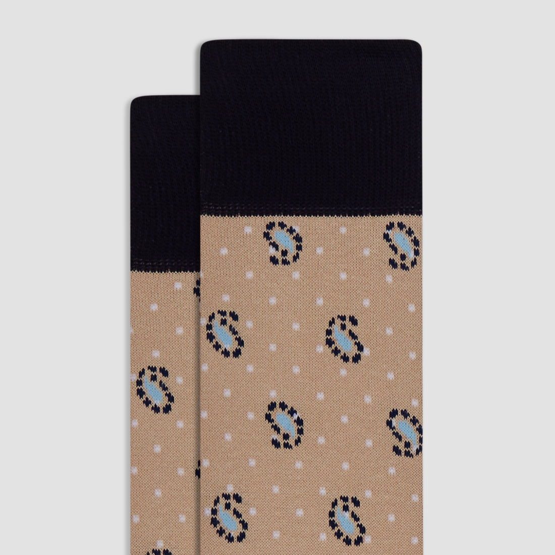 Paisley Mid-Calf Socks