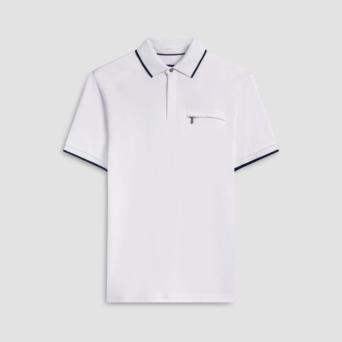 Quarter Zip Polo Shirt