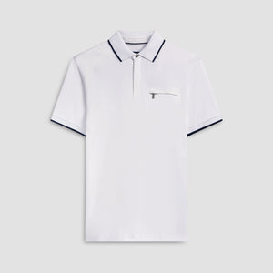 Quarter Zip Polo Shirt