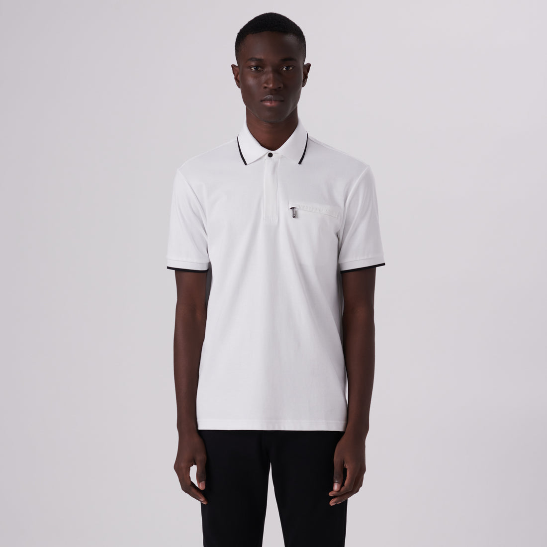 Quarter Zip Polo Shirt