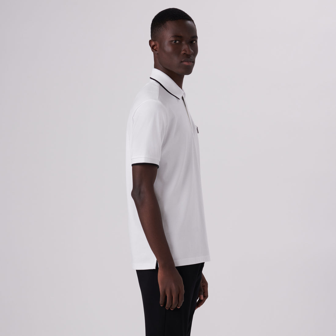 Quarter Zip Polo Shirt