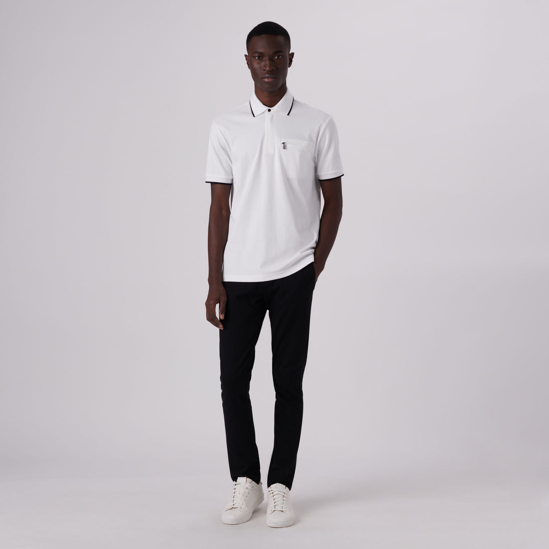 Quarter Zip Polo Shirt