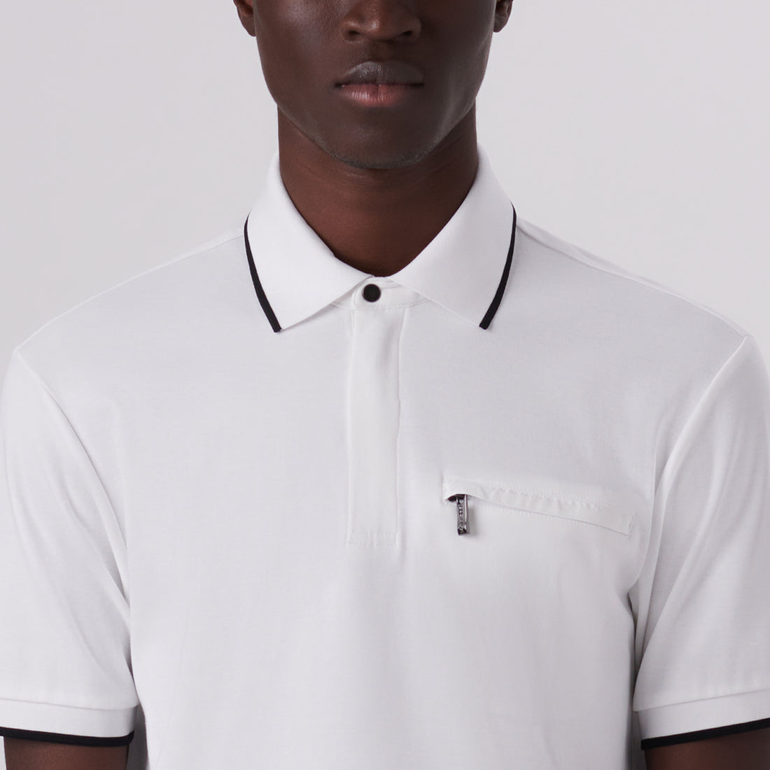 Quarter Zip Polo Shirt