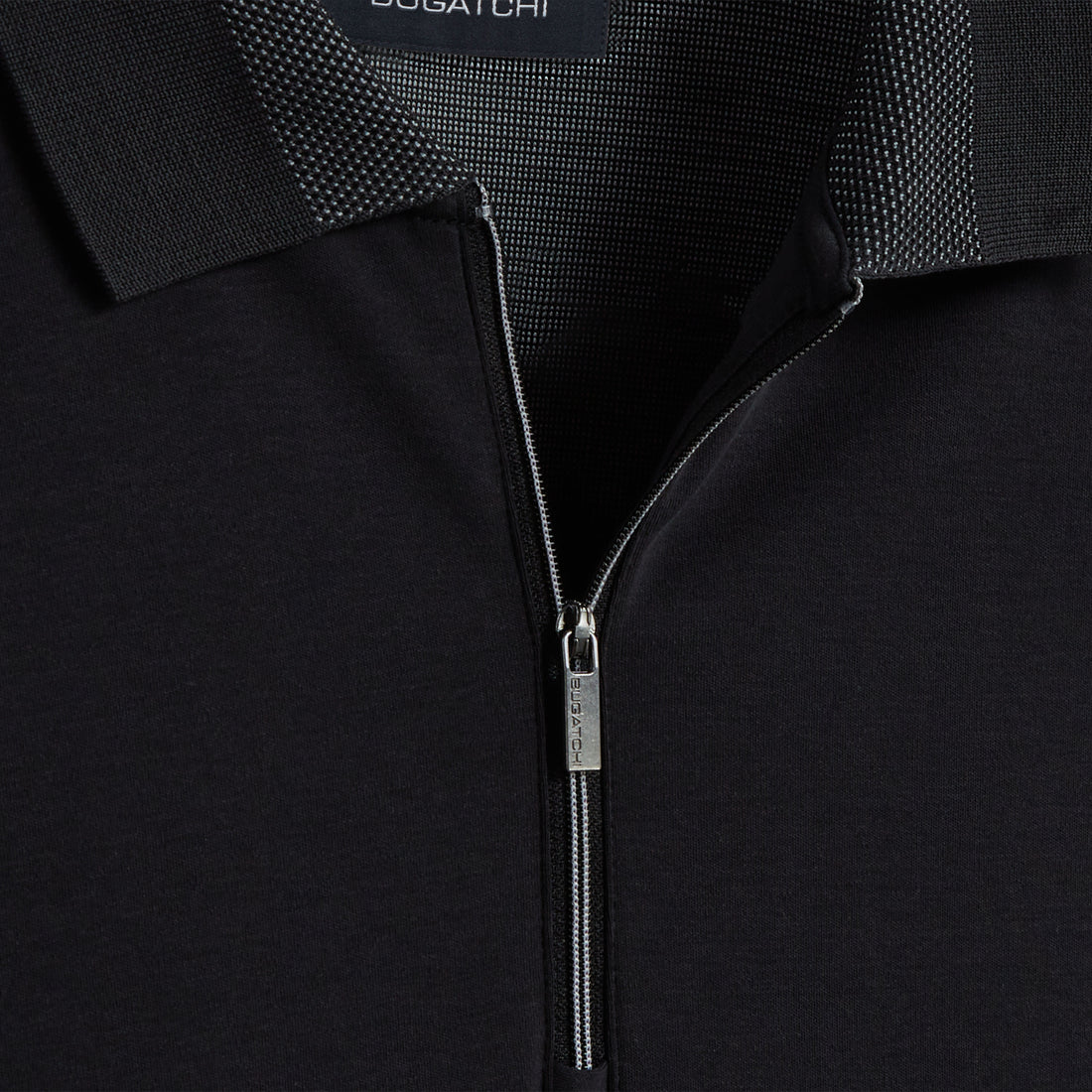 Quarter Zip Polo Shirt