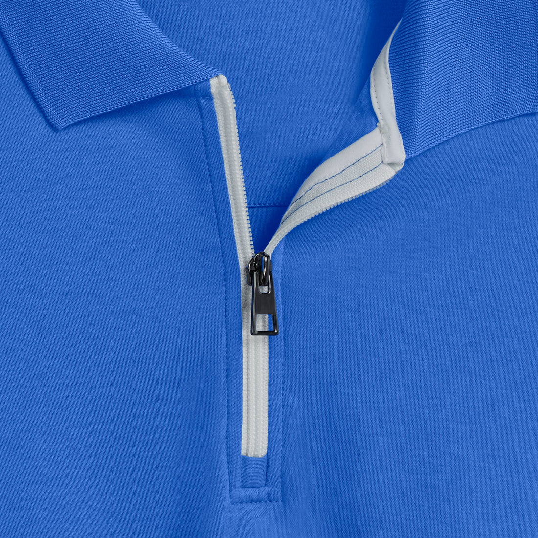 Quarter Zip Polo Shirt