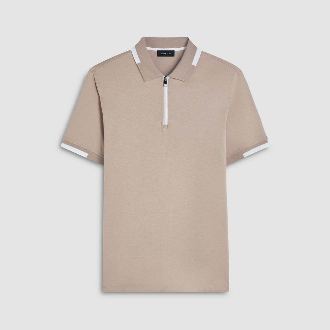 Quarter Zip Polo Shirt