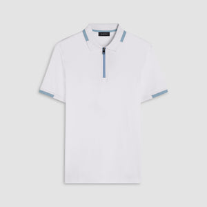 Quarter Zip Polo Shirt