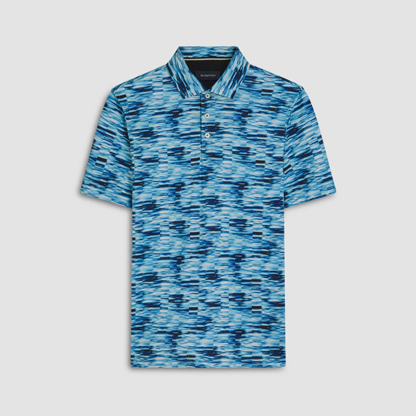 BUGATCHI luxury Digital high quality Print Polo