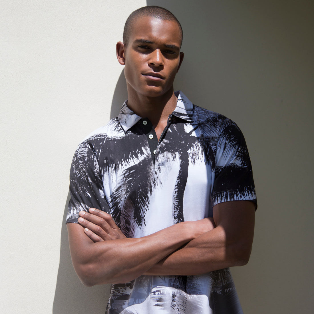 Hendrix Palm Tree Polo Shirt