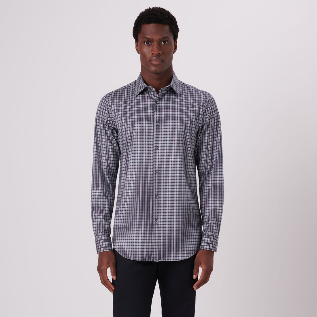 James Check Print OoohCotton Shirt