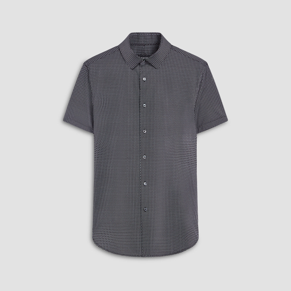 Miles Diamond Print OoohCotton Short Sleeve Shirt