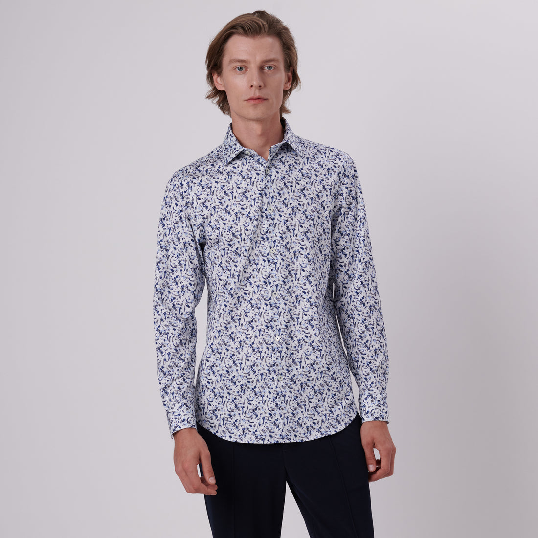 James Abstract Print OoohCotton Shirt