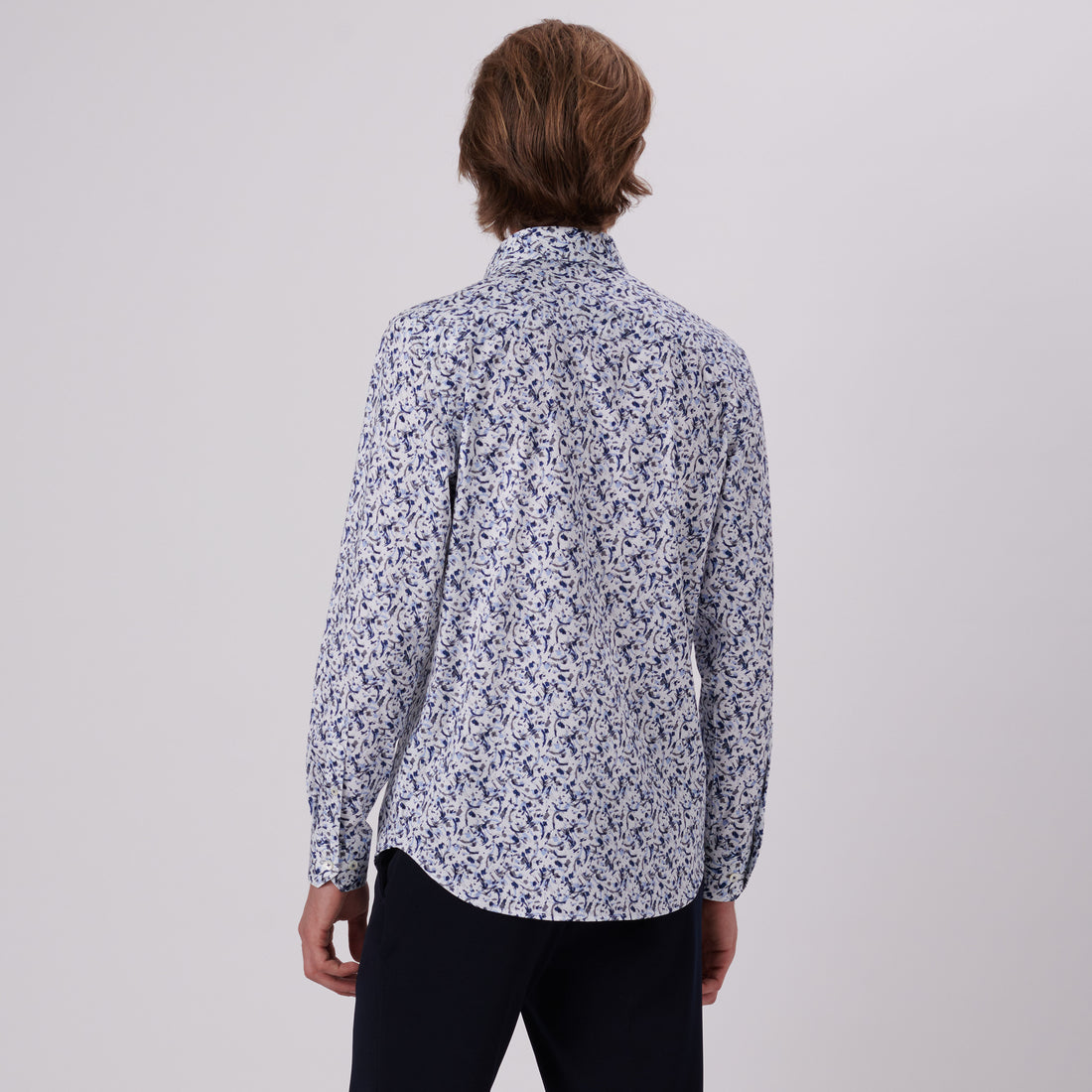 James Abstract Print OoohCotton Shirt