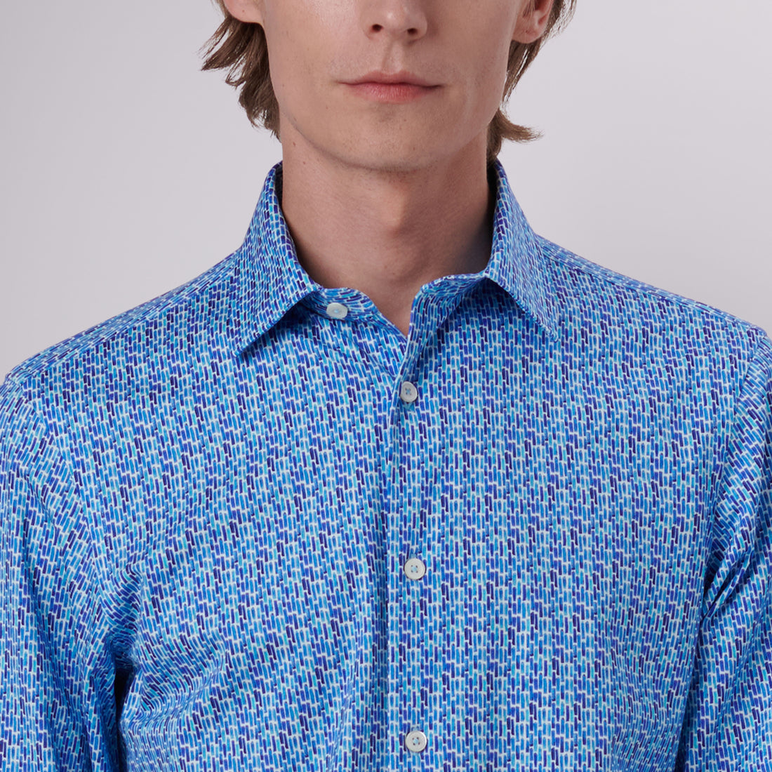 James Abstract Print OoohCotton Shirt