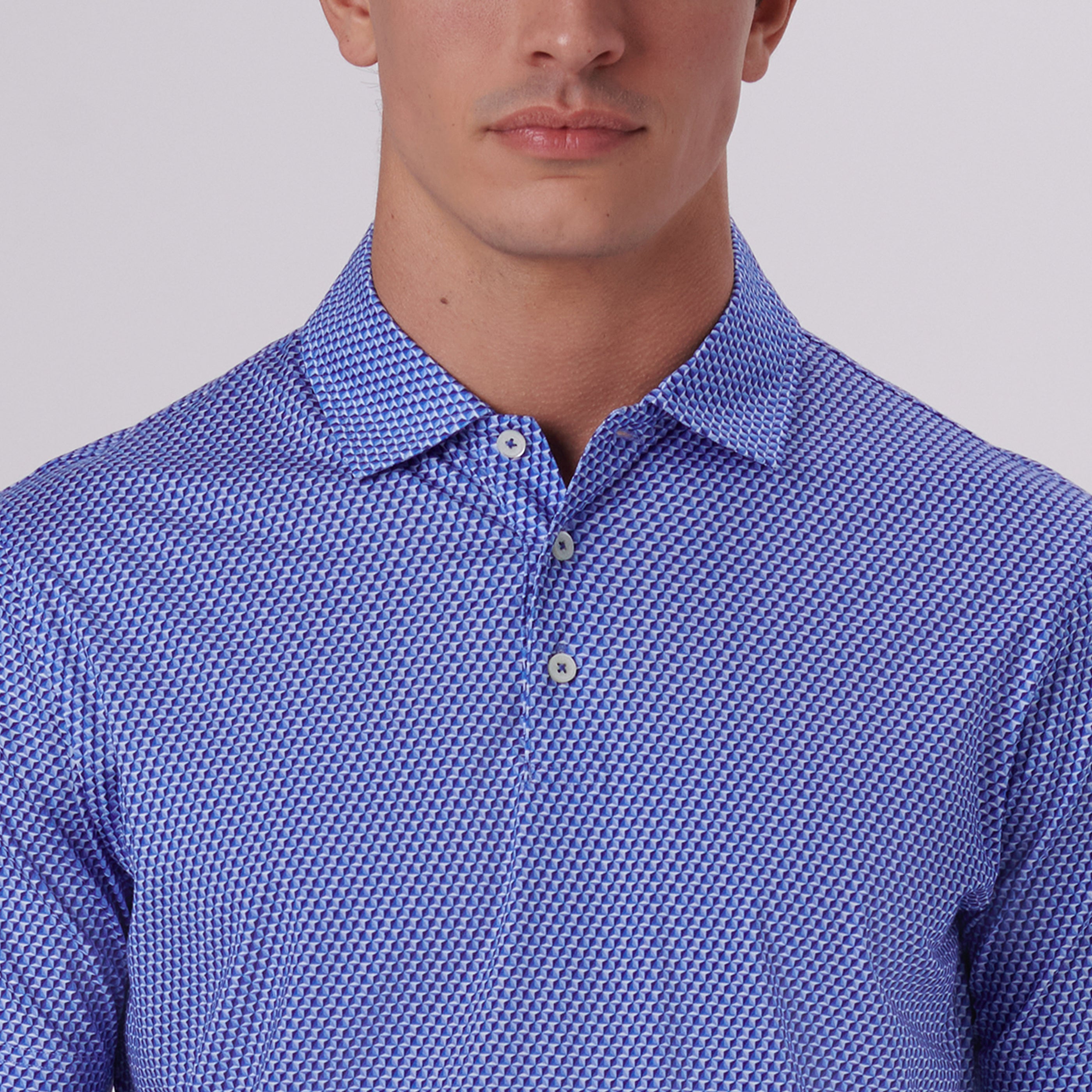 Victor Illusion Print OoohCotton Polo