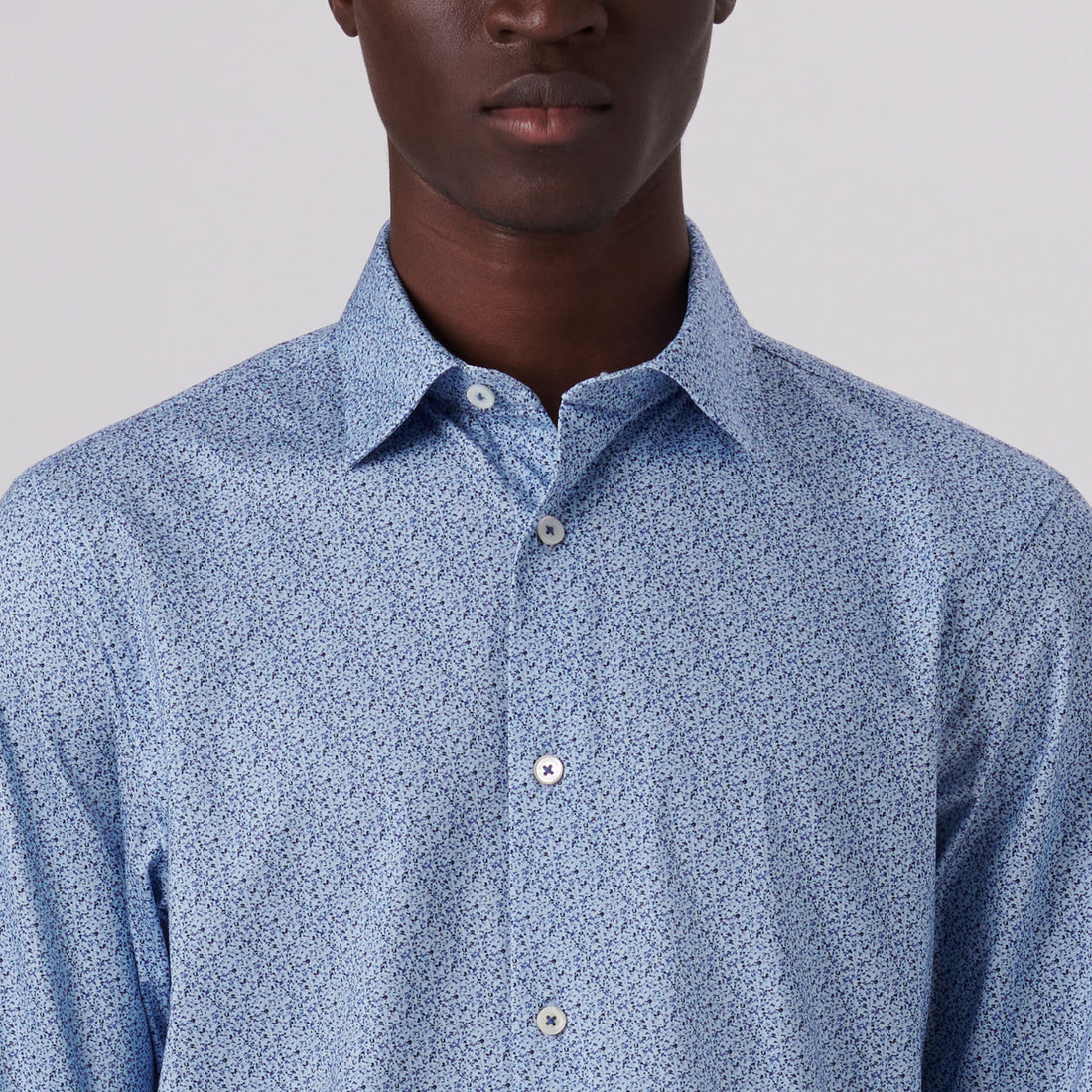 James Abstract Print OoohCotton Shirt