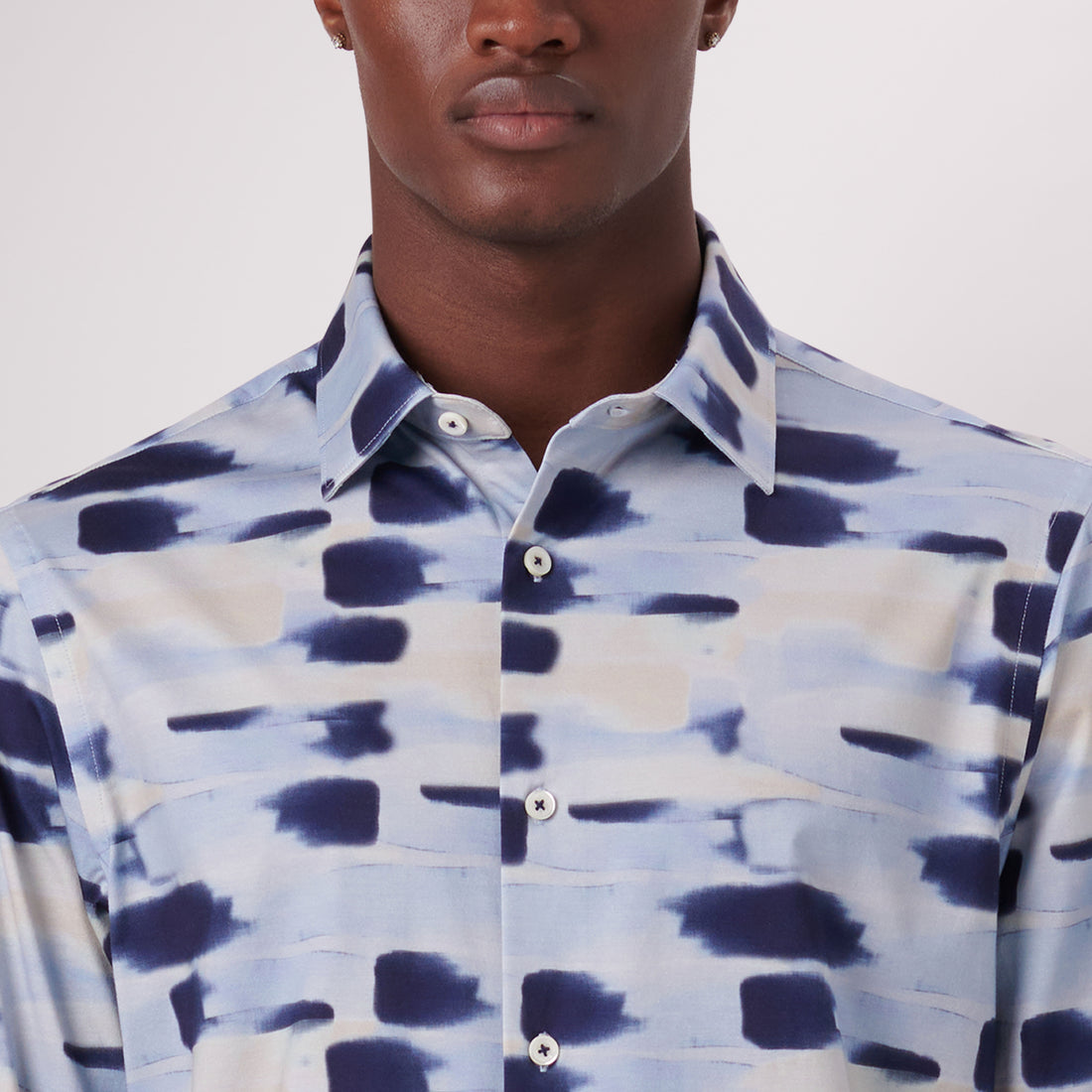 James Abstract Print OoohCotton Shirt