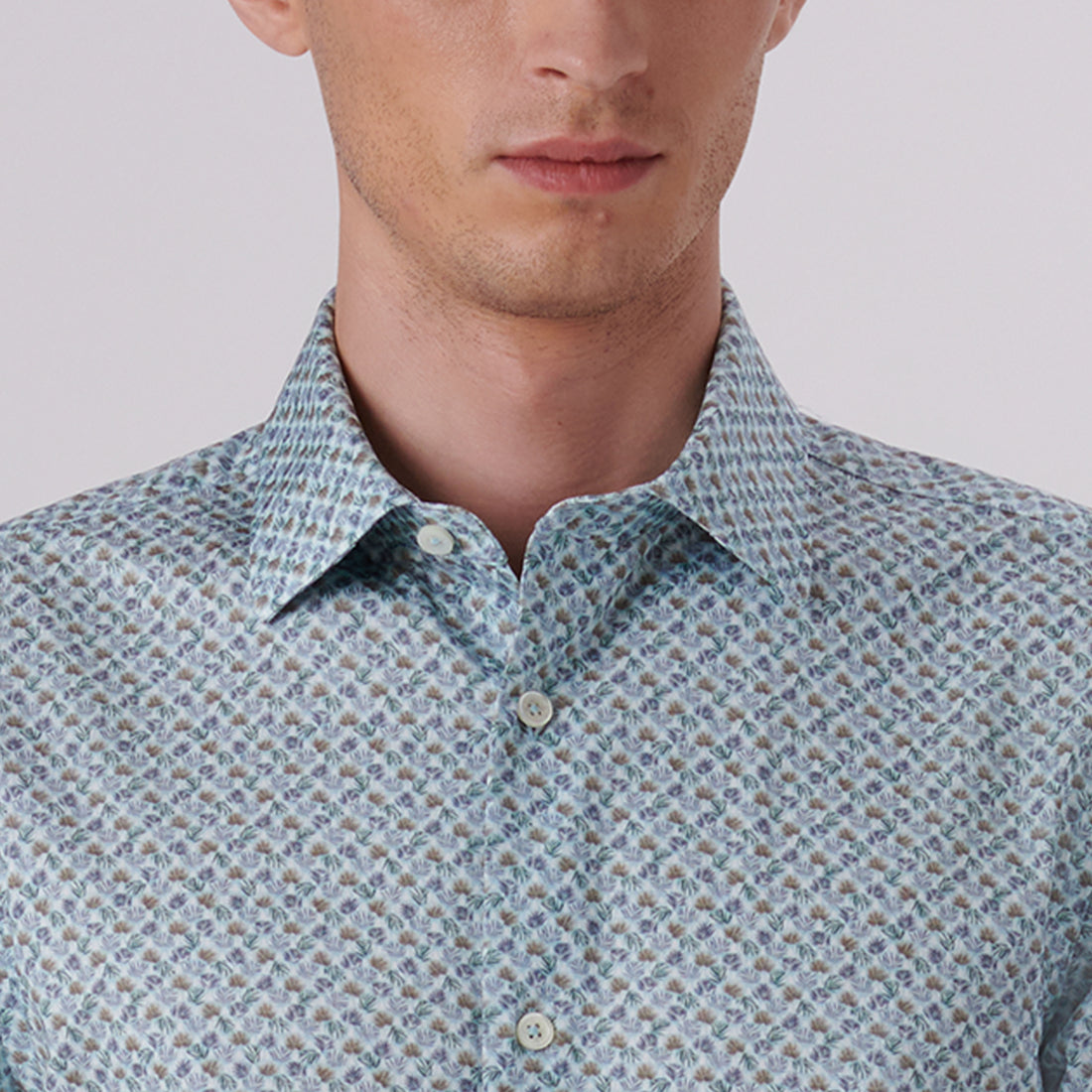 James Sprigs Print OoohCotton Shirt