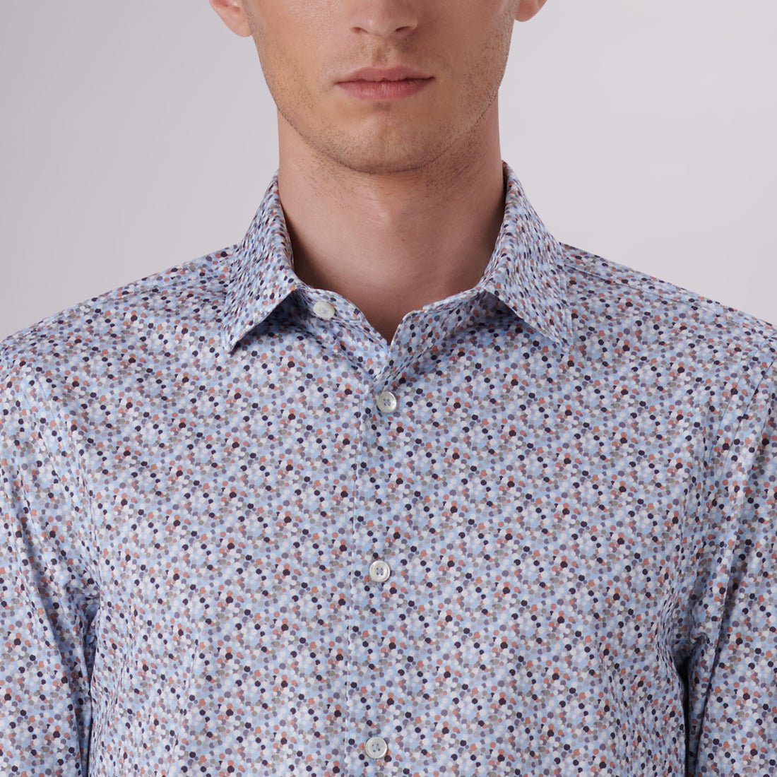 James Confetti Print OoohCotton Shirt