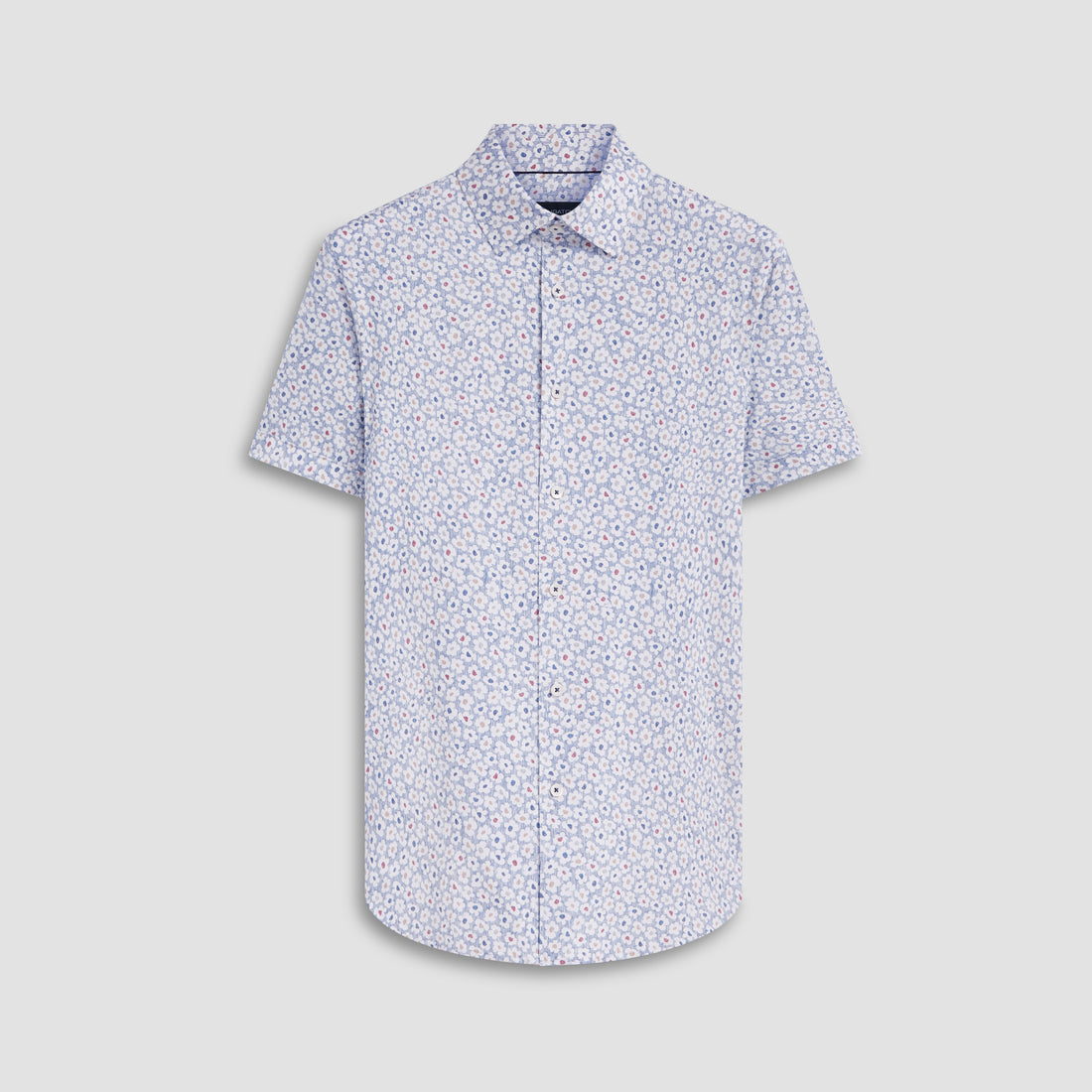 Miles Floral Print OoohCotton Short Sleeve Shirt